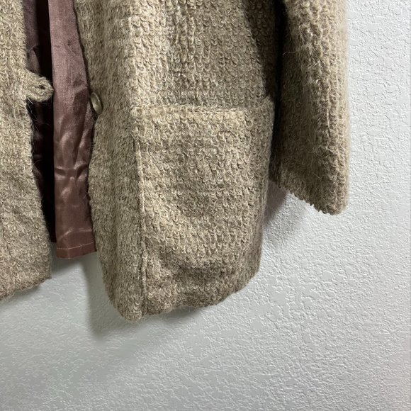 Vintage Mohair Lambswool Coat - Picture 8 of 13